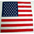 100% Polyester USA Flag Bandanna
